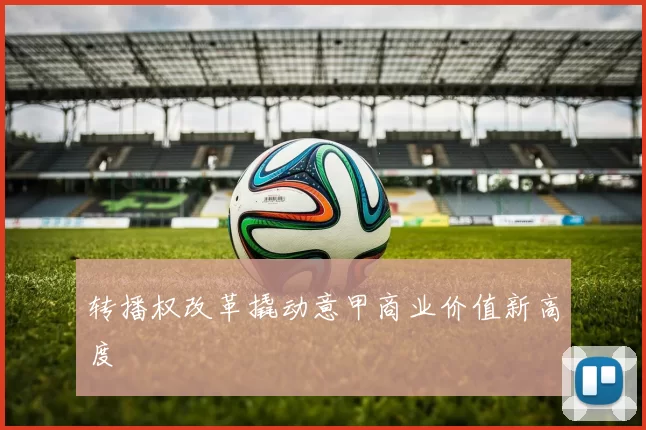转播权改革撬动意甲商业价值新高度